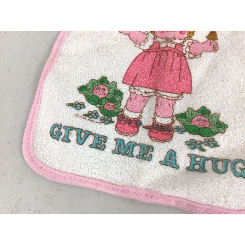 Vintage Cabbage Patch Baby Bib 1983